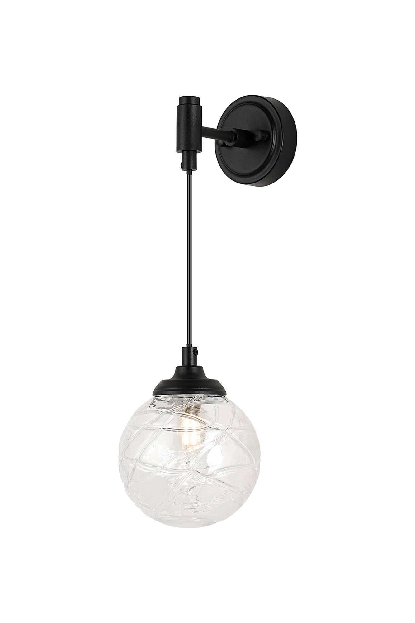 Earl 1Lt Adjustable Bathroom Wall Light IP44 -  Various Styles