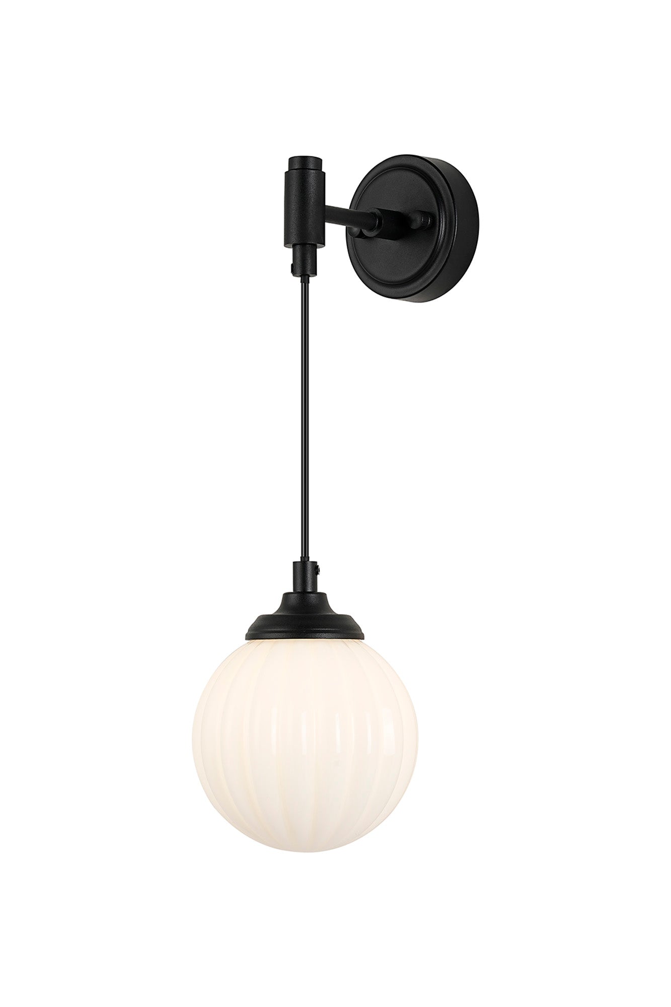 Earl 1Lt Adjustable Bathroom Wall Light IP44 -  Various Styles