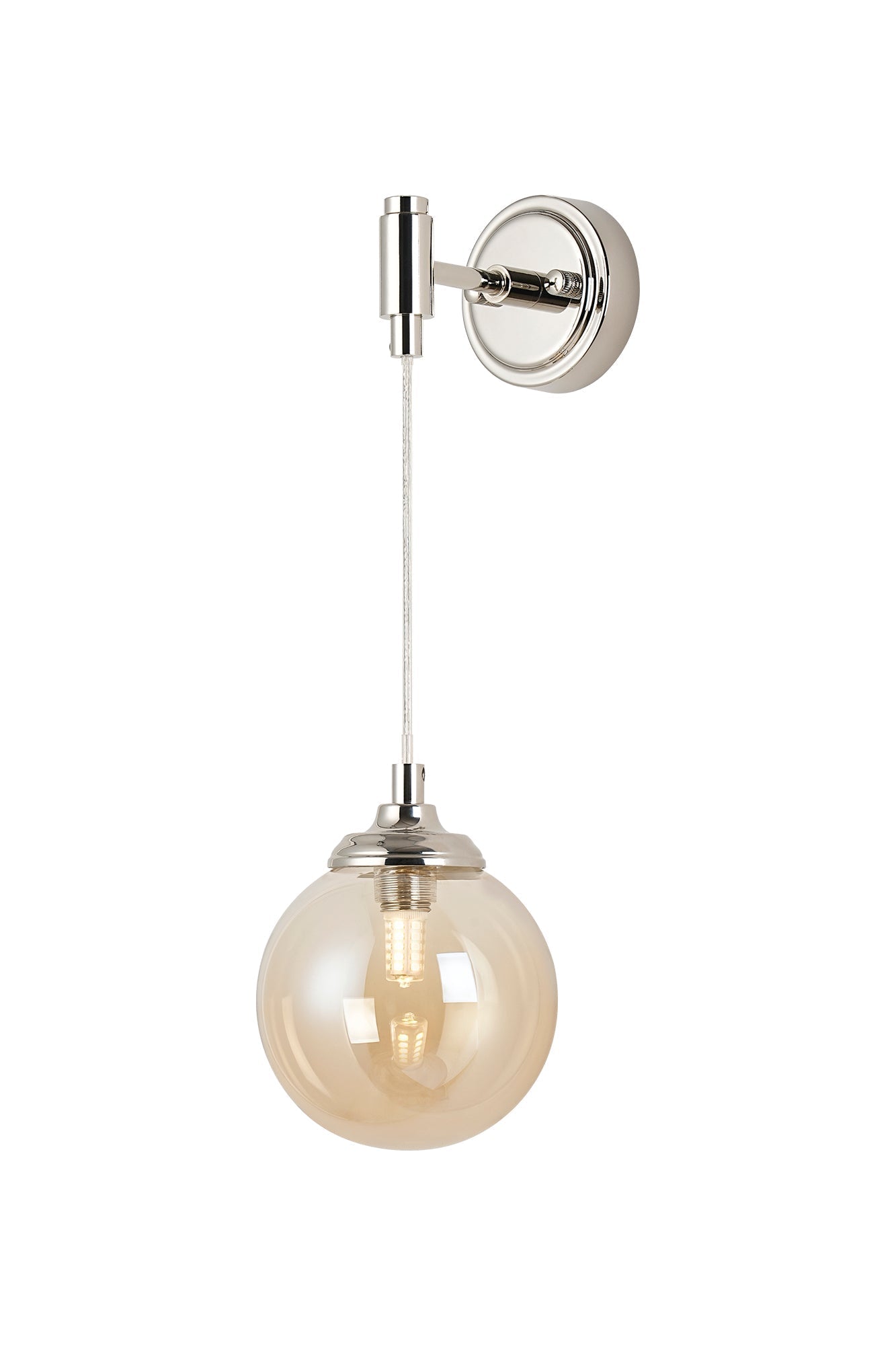 Earl 1Lt Adjustable Bathroom Wall Light IP44 -  Various Styles
