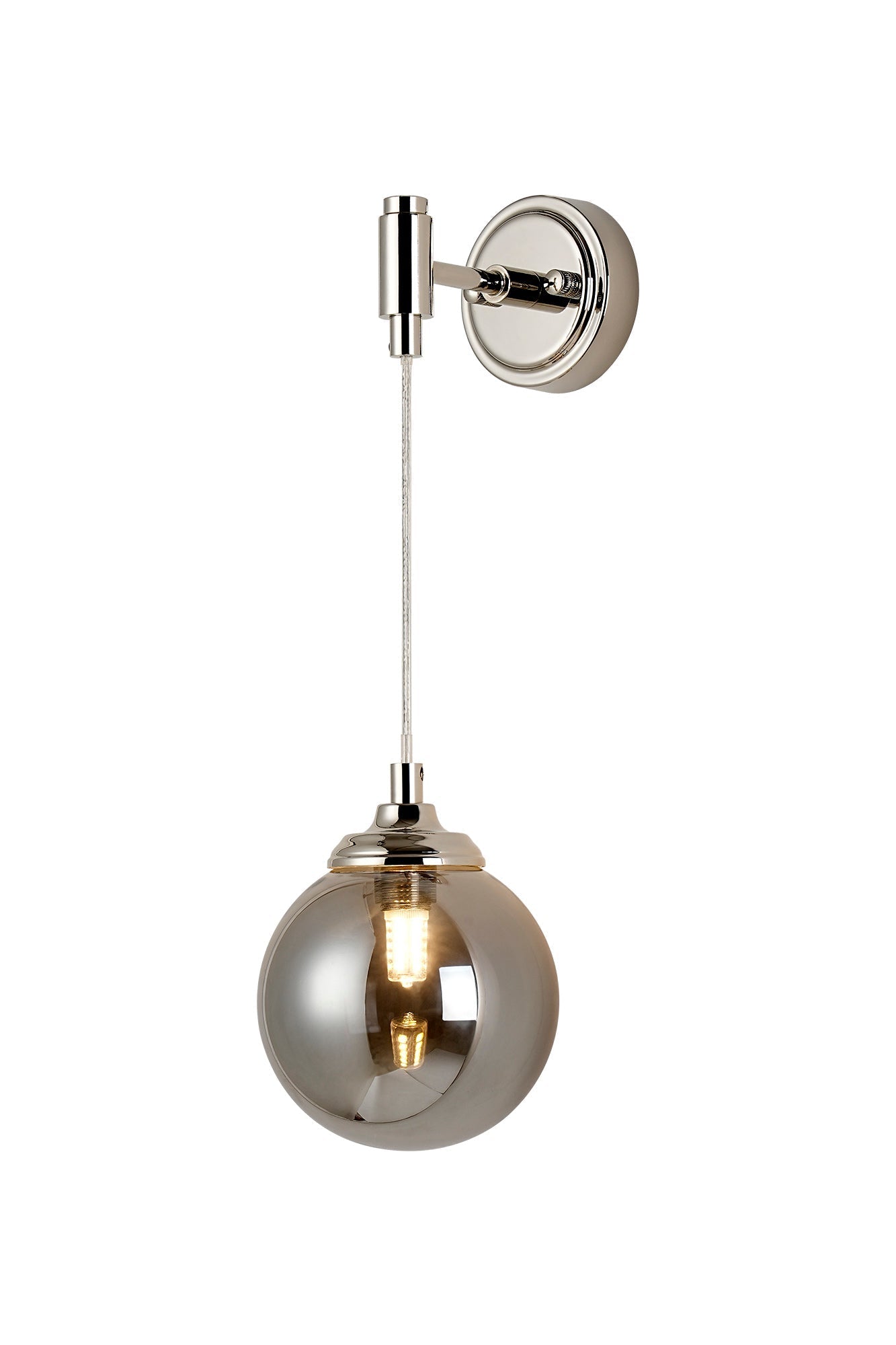 Earl 1Lt Adjustable Bathroom Wall Light IP44 -  Various Styles