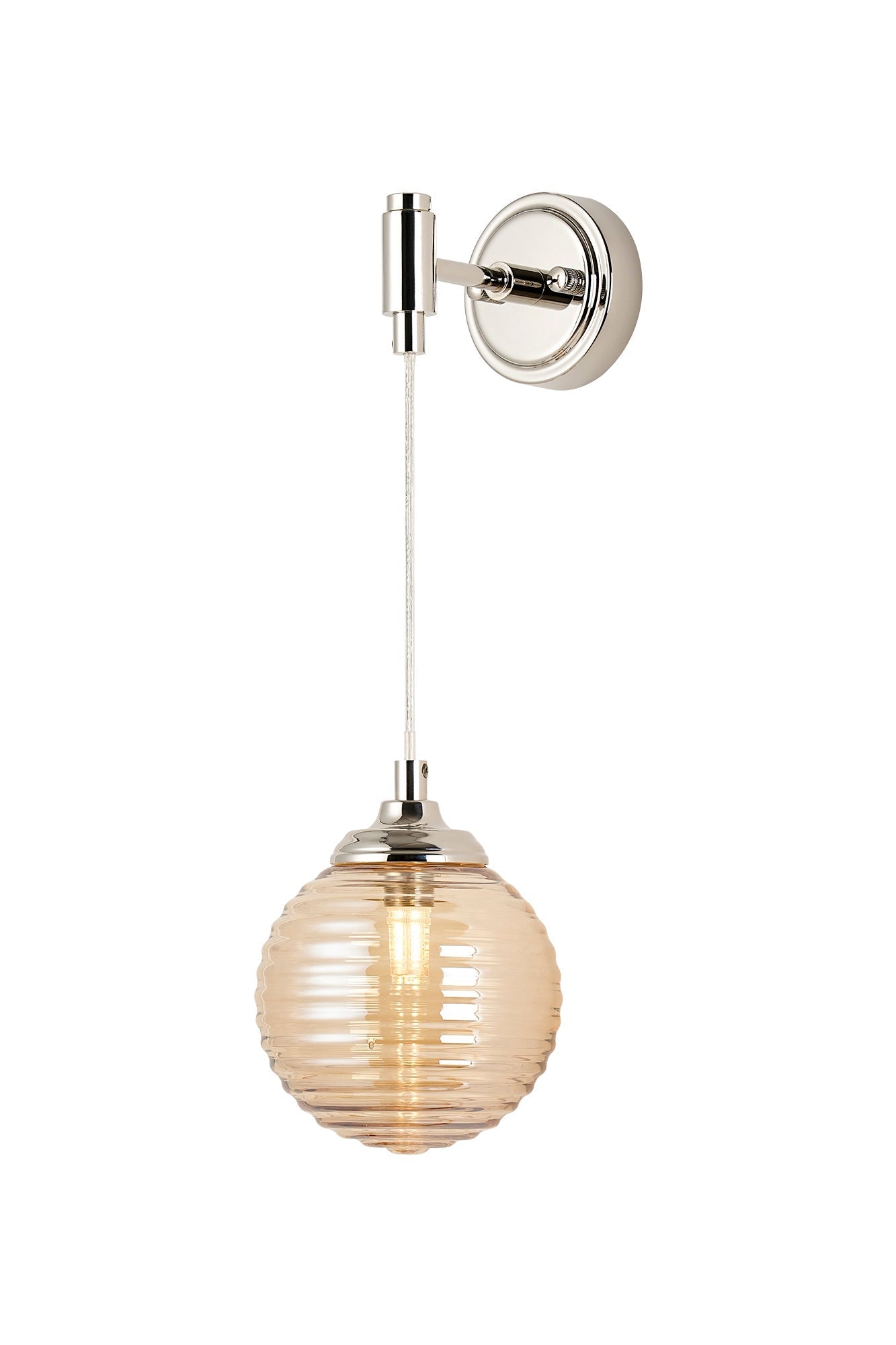 Earl 1Lt Adjustable Bathroom Wall Light IP44 -  Various Styles