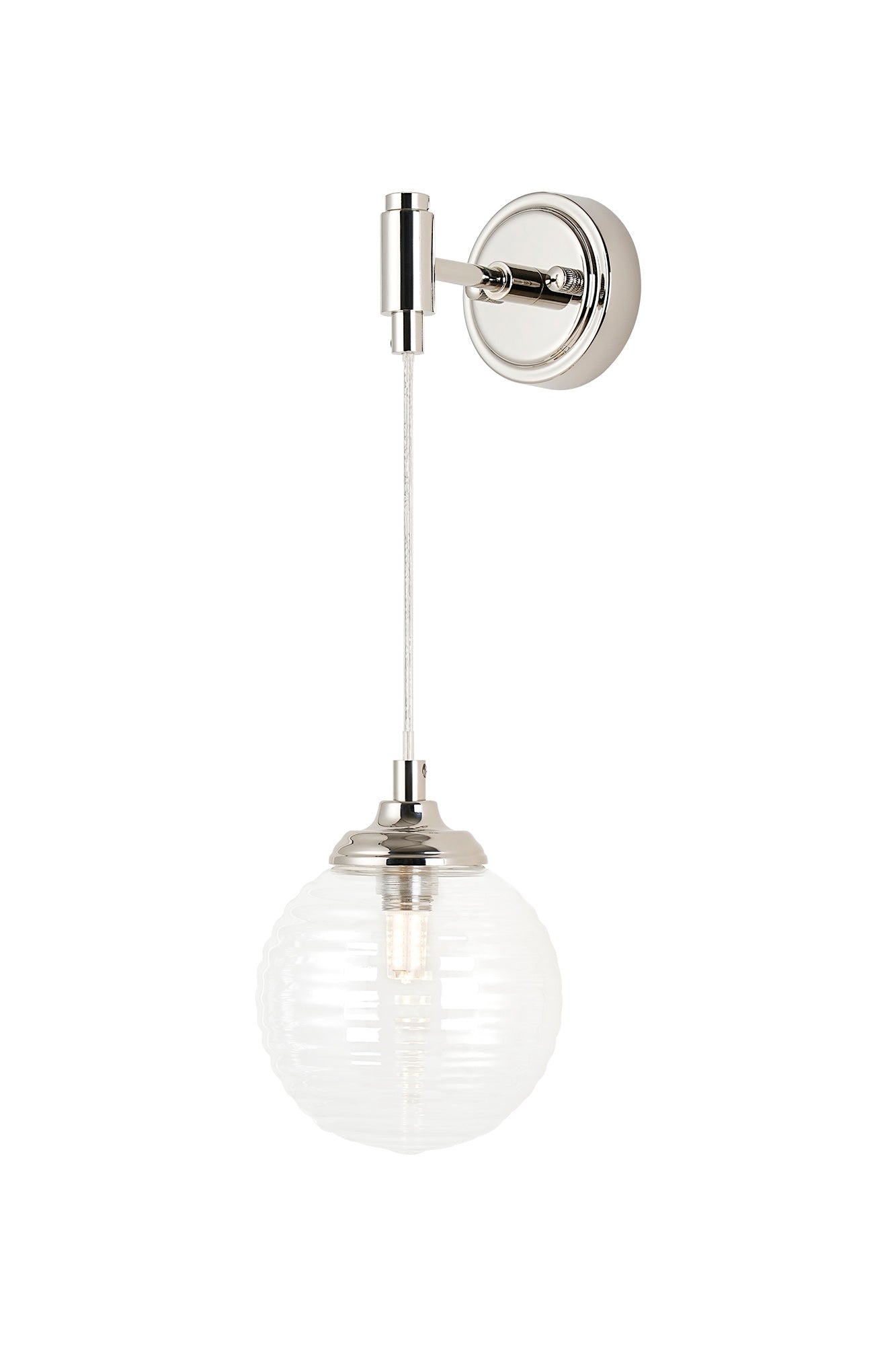 Earl 1Lt Adjustable Bathroom Wall Light IP44 -  Various Styles