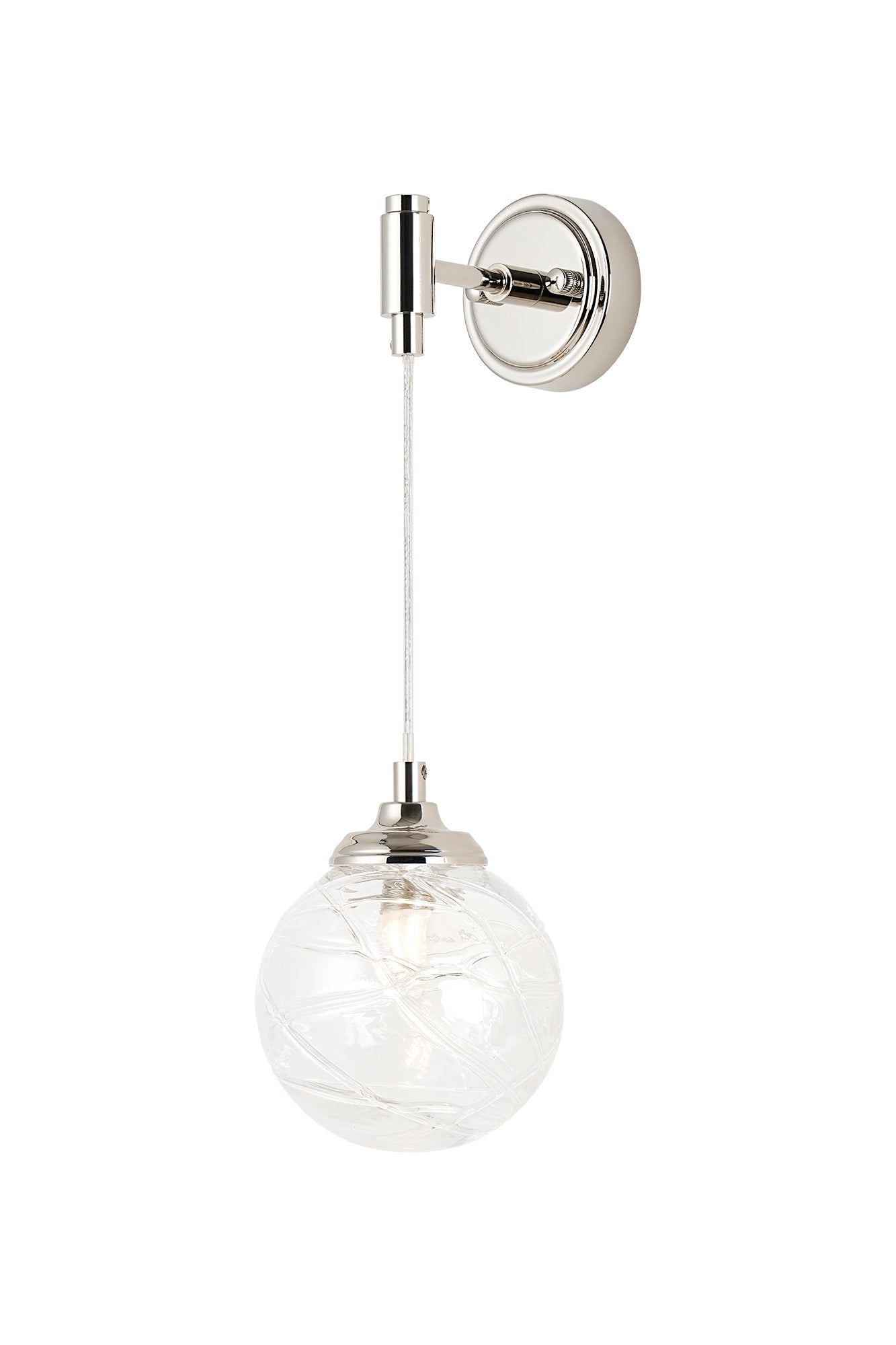 Earl 1Lt Adjustable Bathroom Wall Light IP44 -  Various Styles