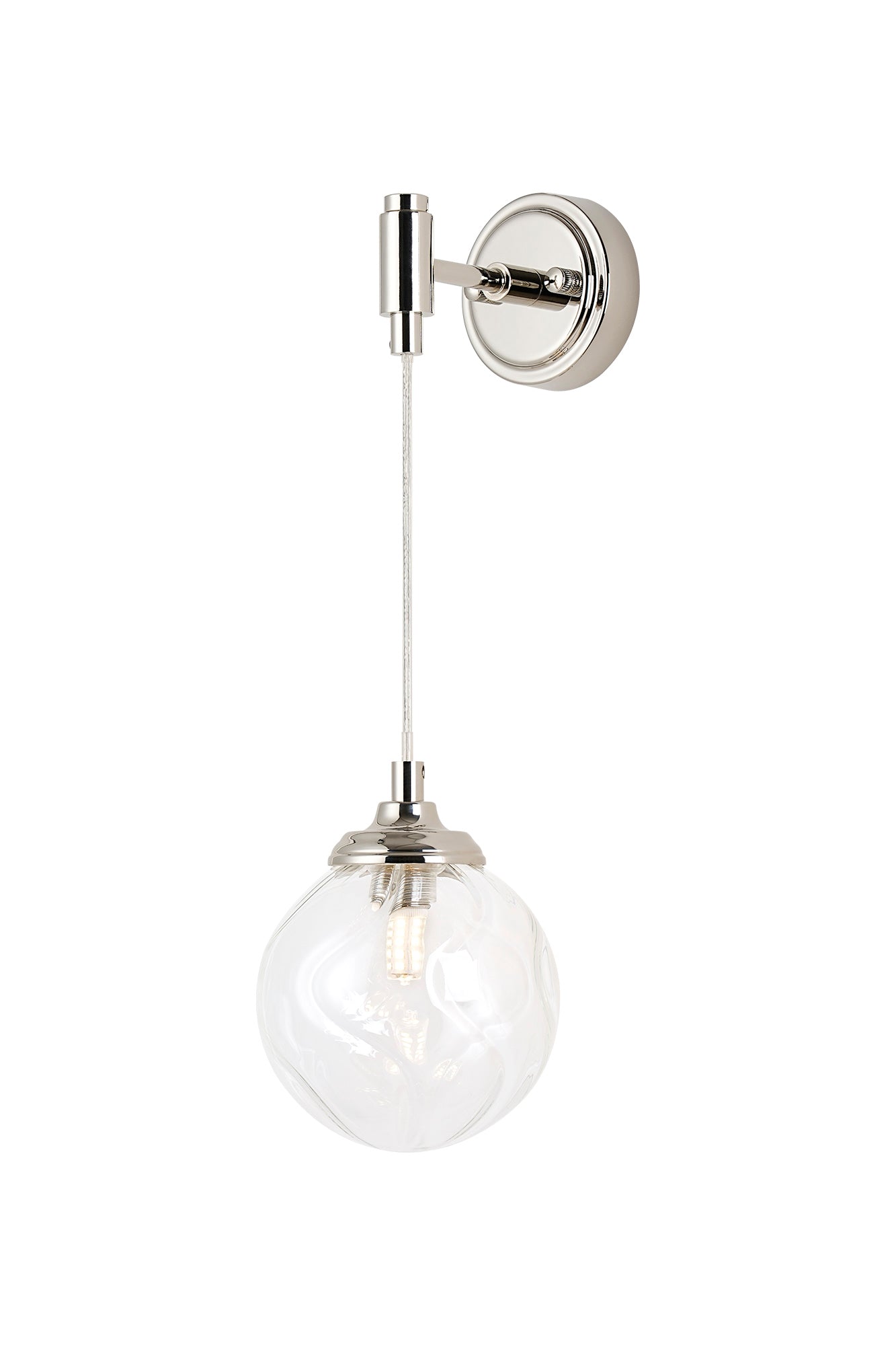 Earl 1Lt Adjustable Bathroom Wall Light IP44 -  Various Styles