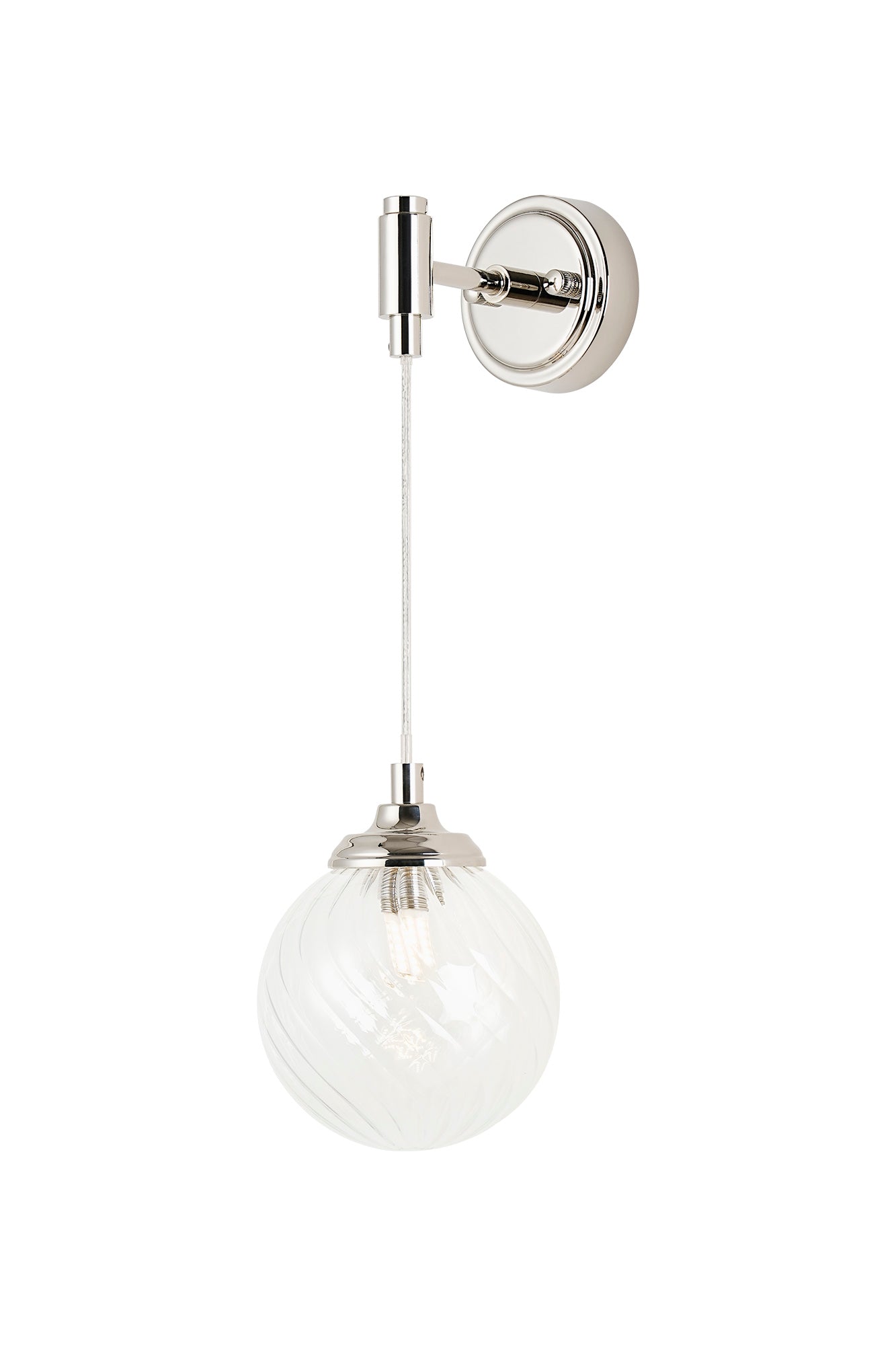 Earl 1Lt Adjustable Bathroom Wall Light IP44 -  Various Styles