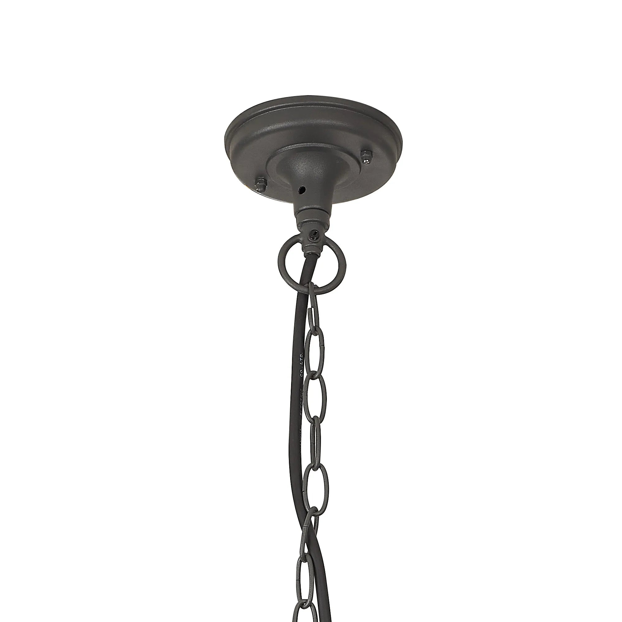 Martell 32cm Pendant E27, IP44 2yrs Warranty- Black/ Dark Grey Finishes