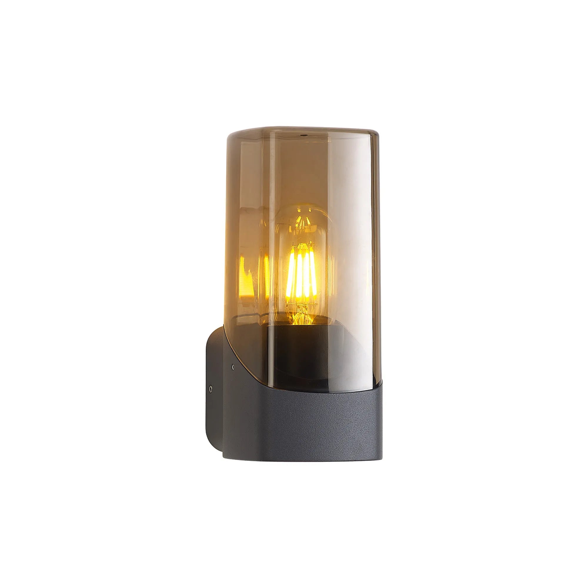 Argent 1Lt Outdoor Wall Lamp IP44 - Various Colours - PIR Sensor Optional