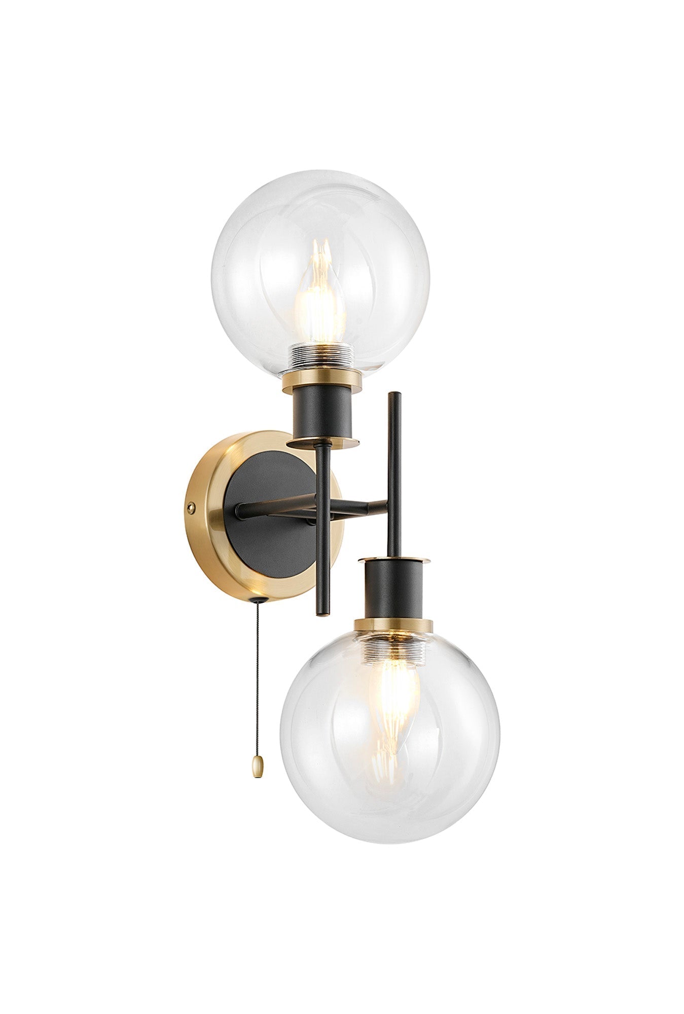 Cassie 2Lt Bathroom Wall Light IP44 - Various Styles