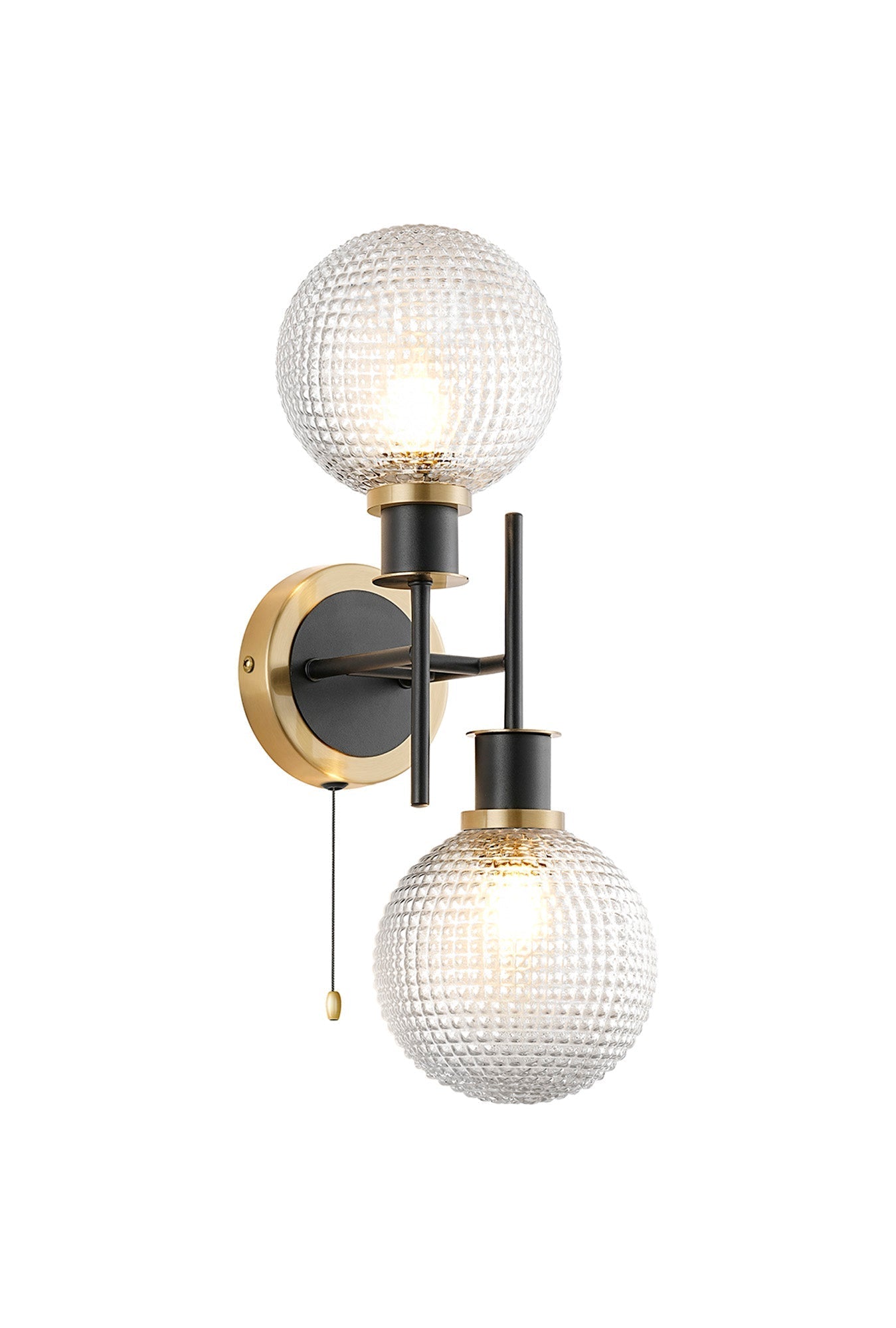 Cassie 2Lt Bathroom Wall Light IP44 - Various Styles