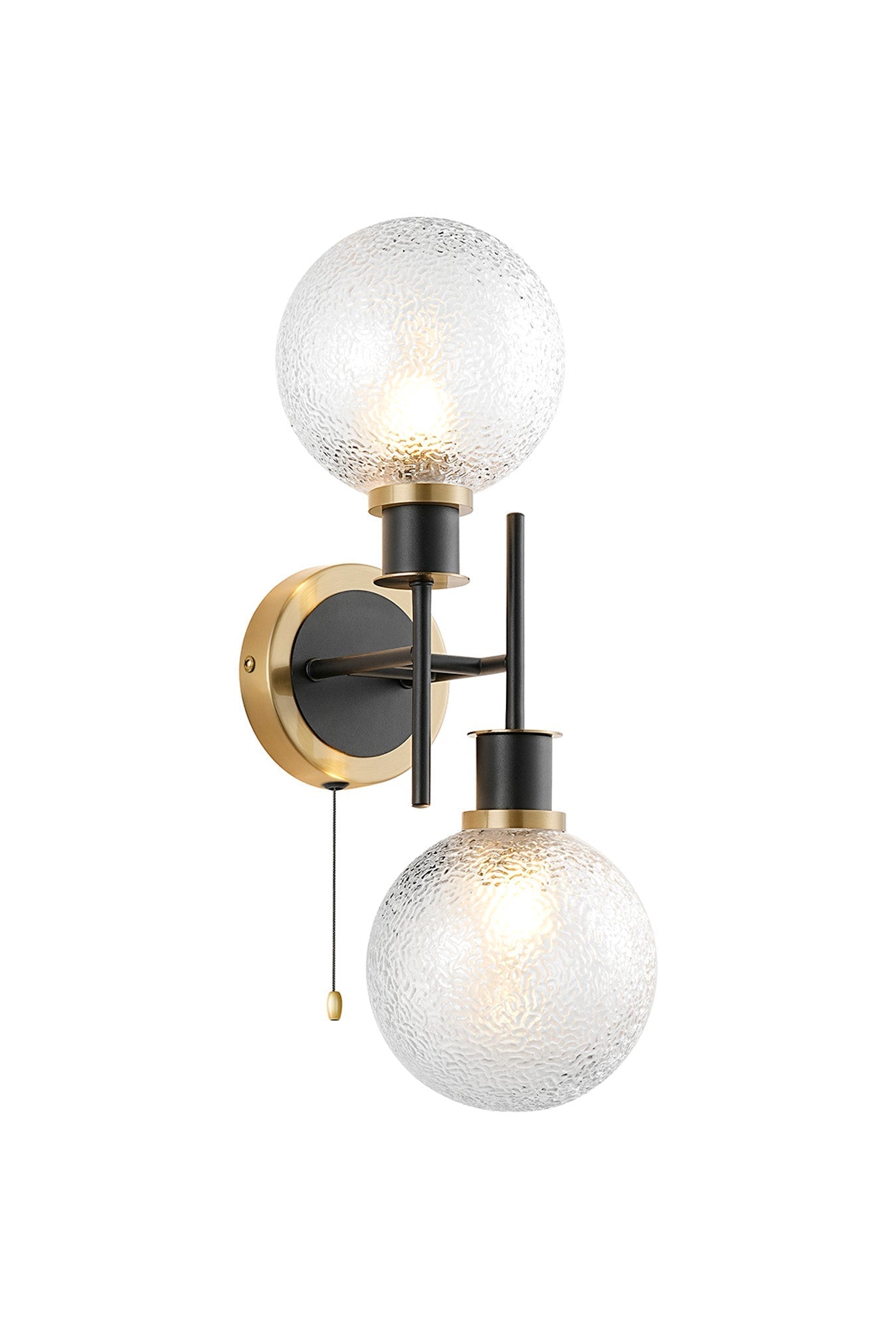 Cassie 2Lt Bathroom Wall Light IP44 - Various Styles
