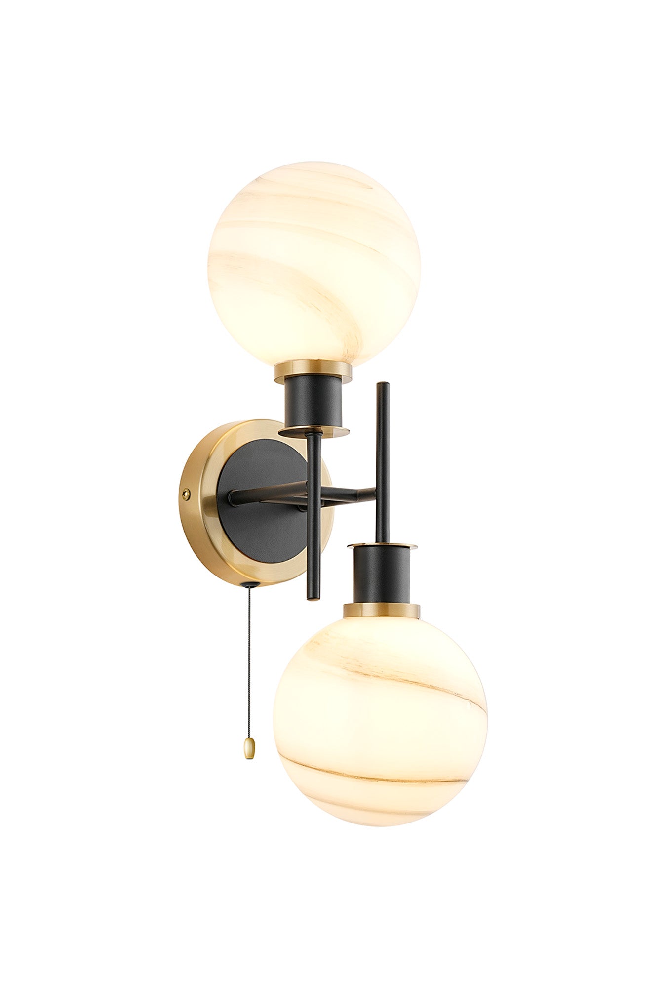 Cassie 2Lt Bathroom Wall Light IP44 - Various Styles