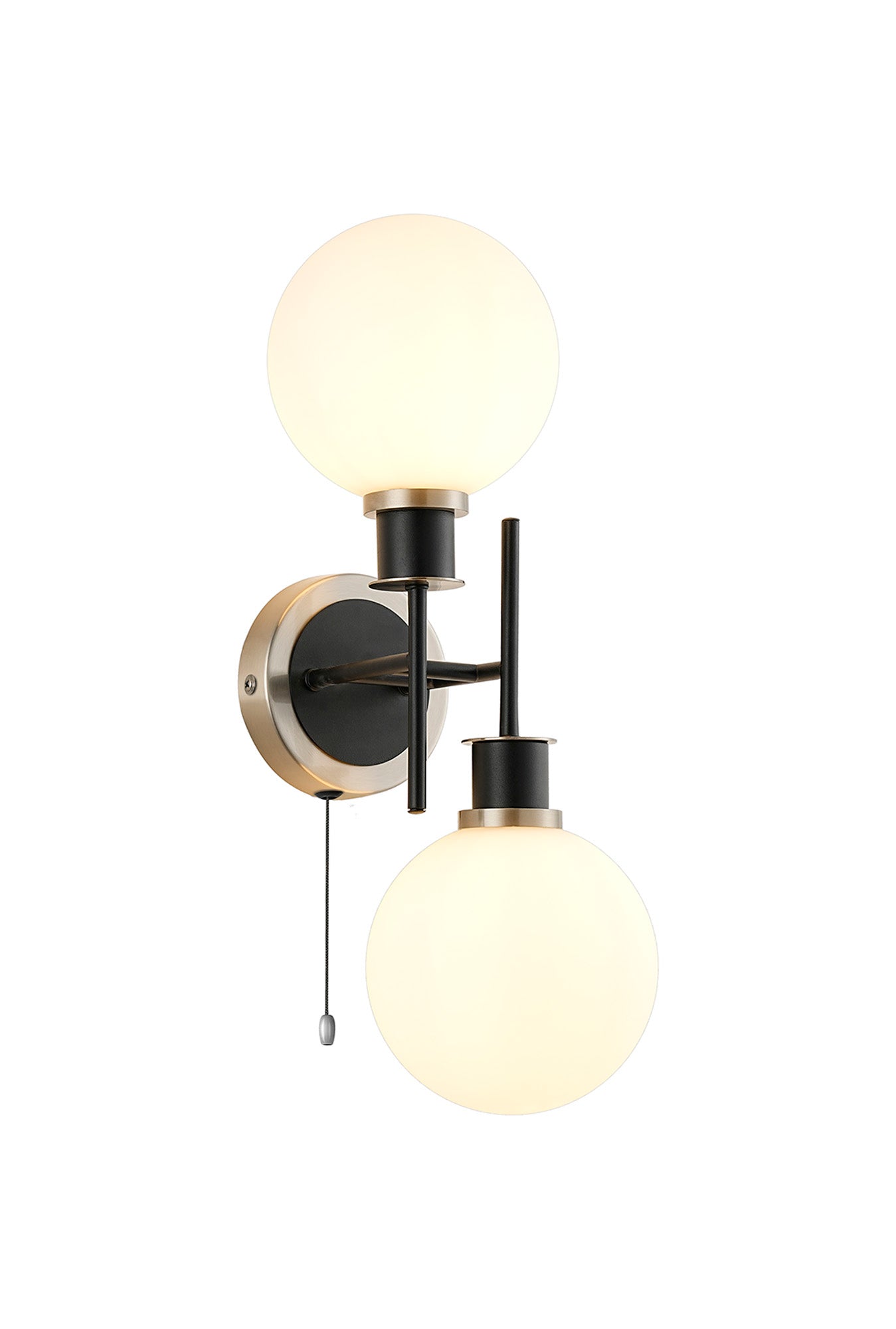 Cassie 2Lt Bathroom Wall Light IP44 - Various Styles