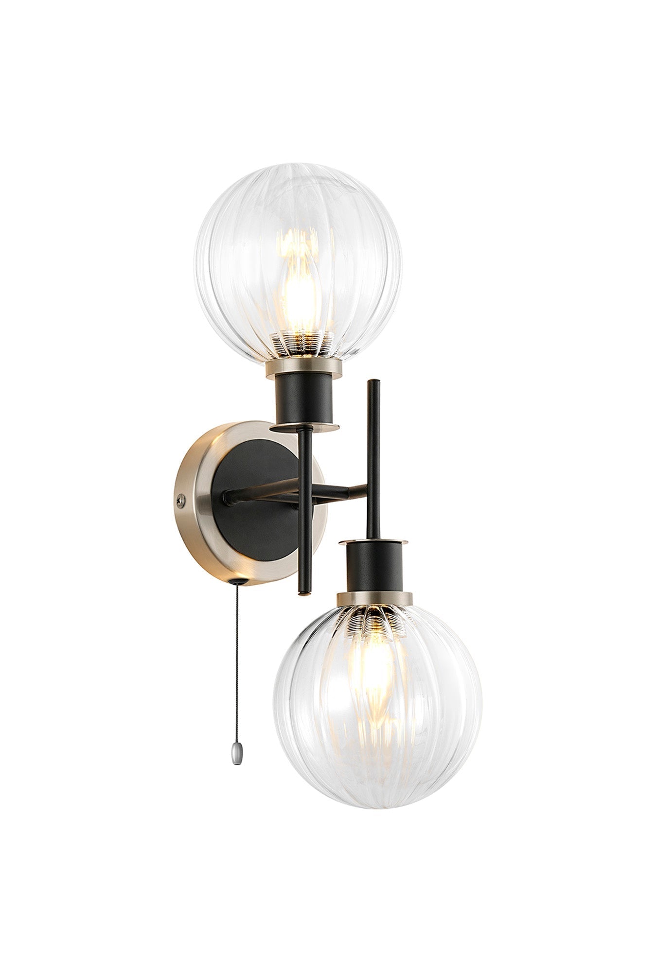 Cassie 2Lt Bathroom Wall Light IP44 - Various Styles