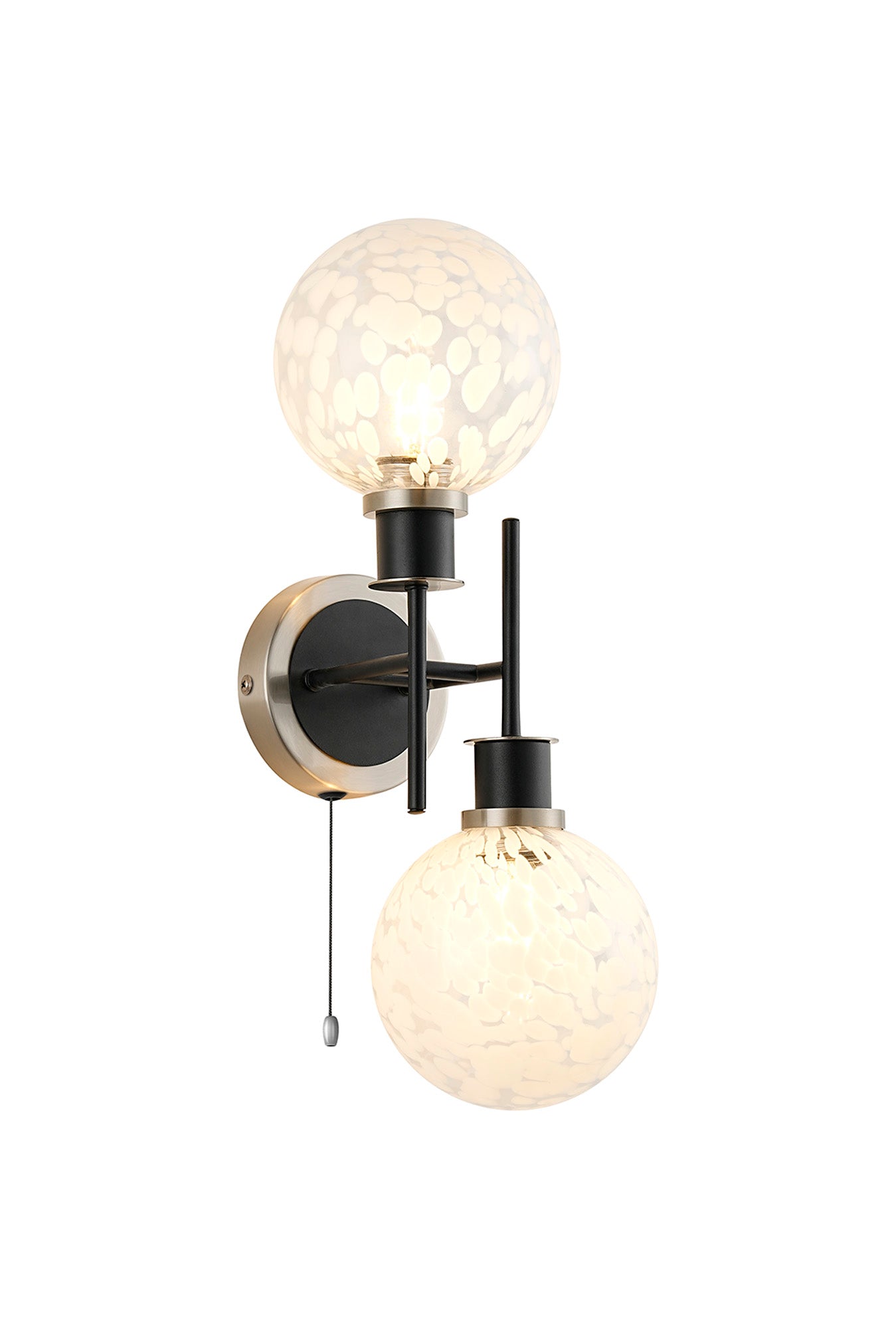 Cassie 2Lt Bathroom Wall Light IP44 - Various Styles