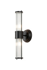 Gwen 2Lt Bathroom Wall Up/Down Light IP44 - Various Colours