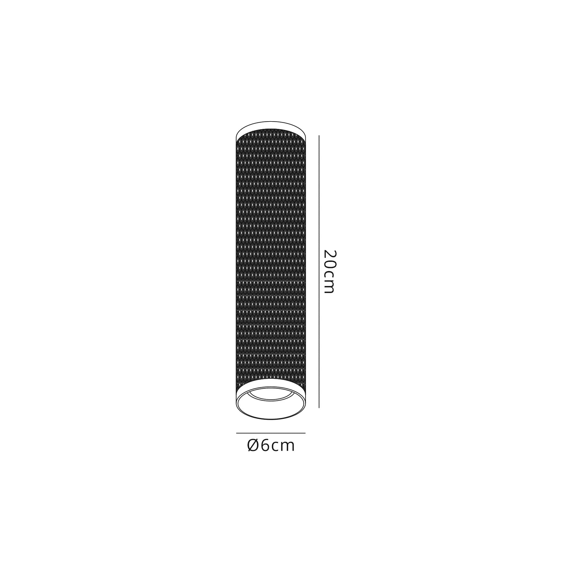 Cylo 11/20/30cm Surface Mounted Ceiling Light, 1 x GU10