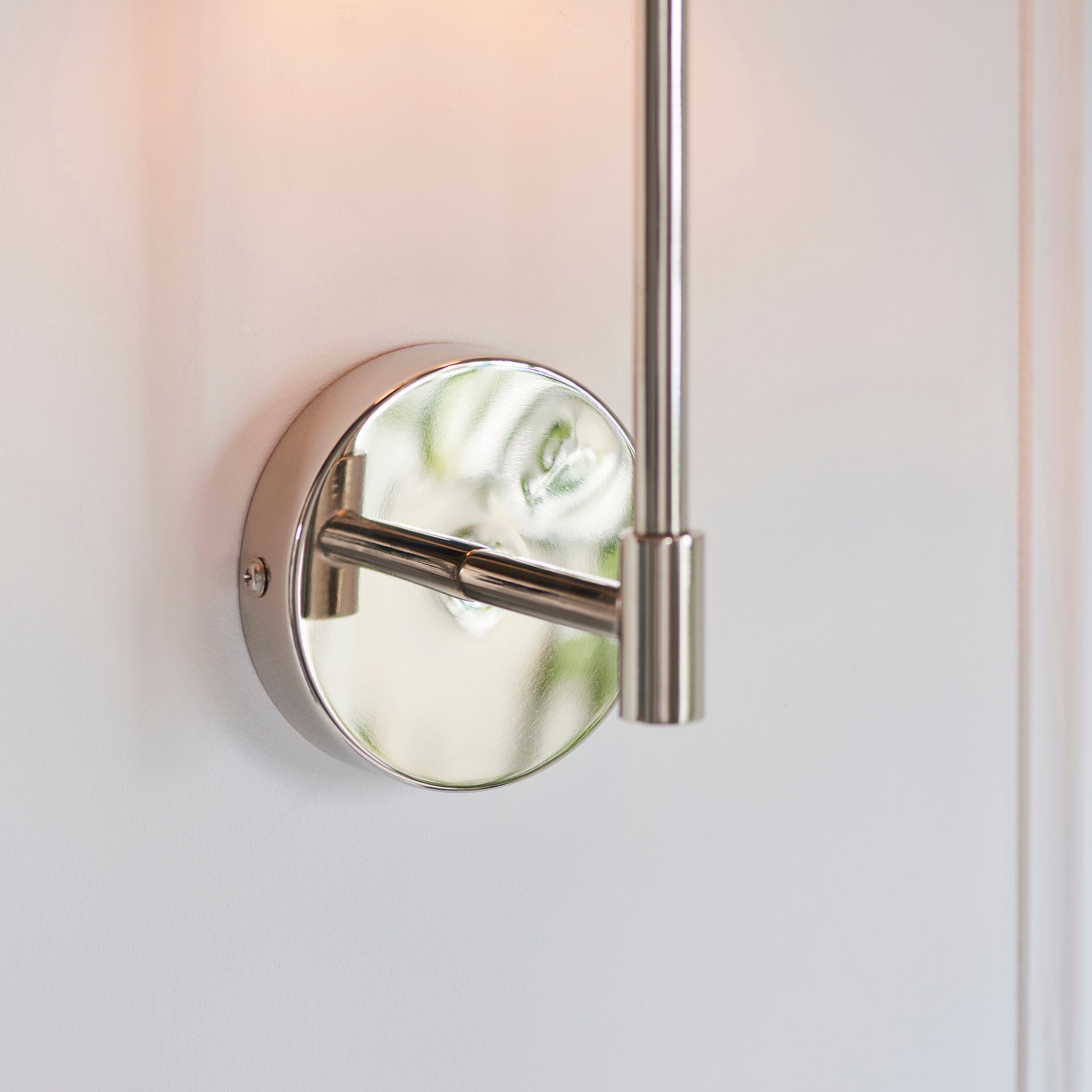 Erica Wall Light - Bright Nickel / Satin Brass / Matt Black