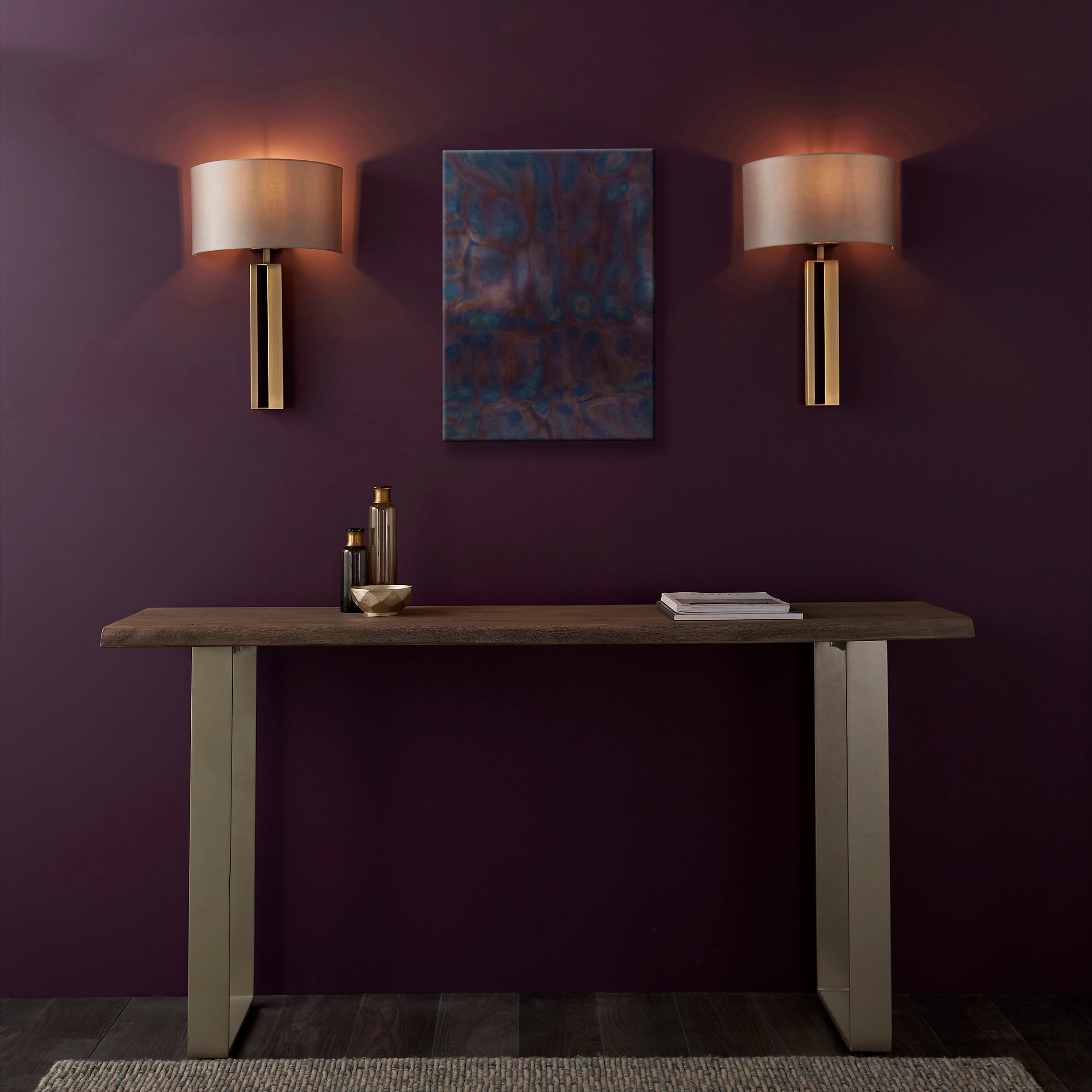 Blake Wall Light - Bronze / Antique Brass
