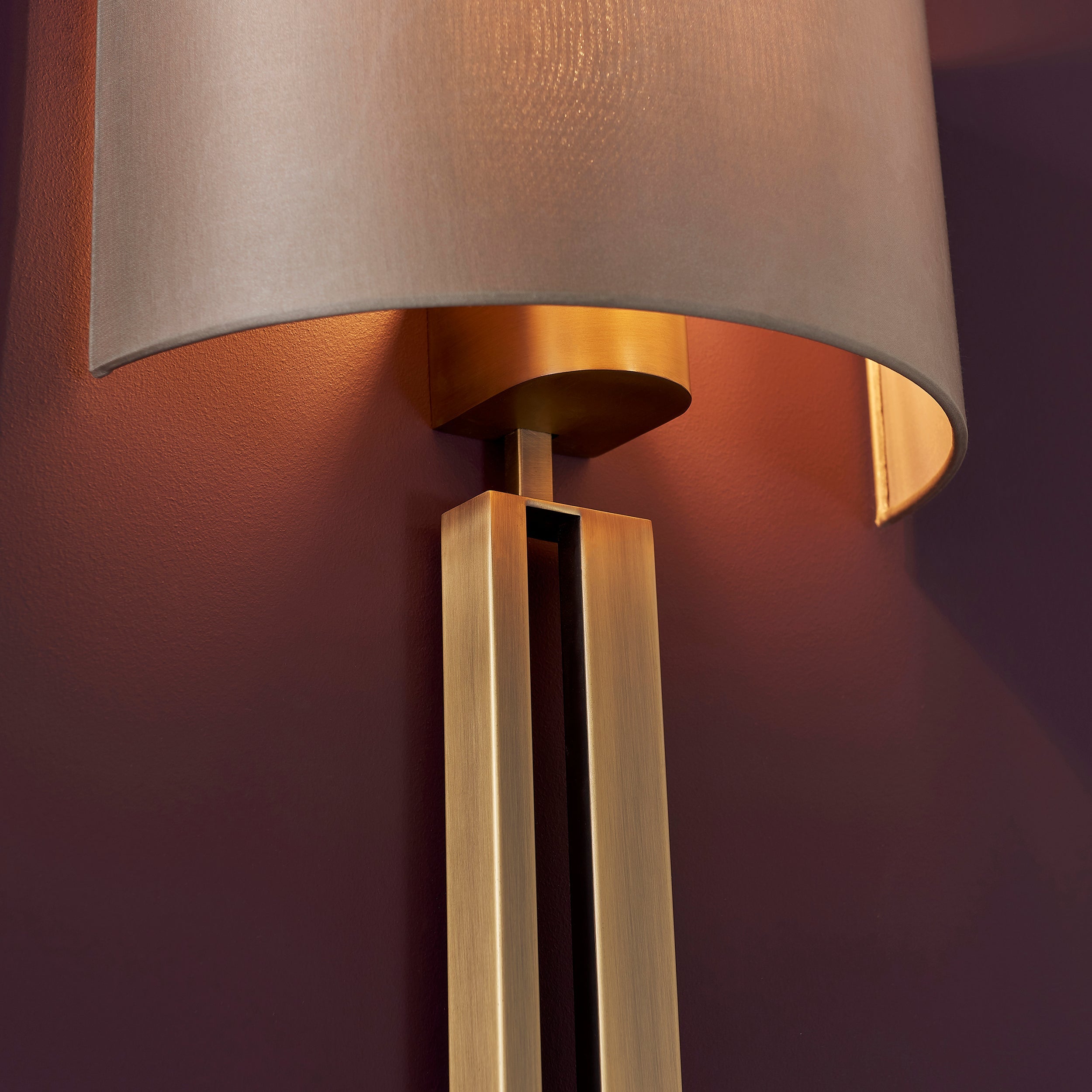 Blake Wall Light - Bronze / Antique Brass