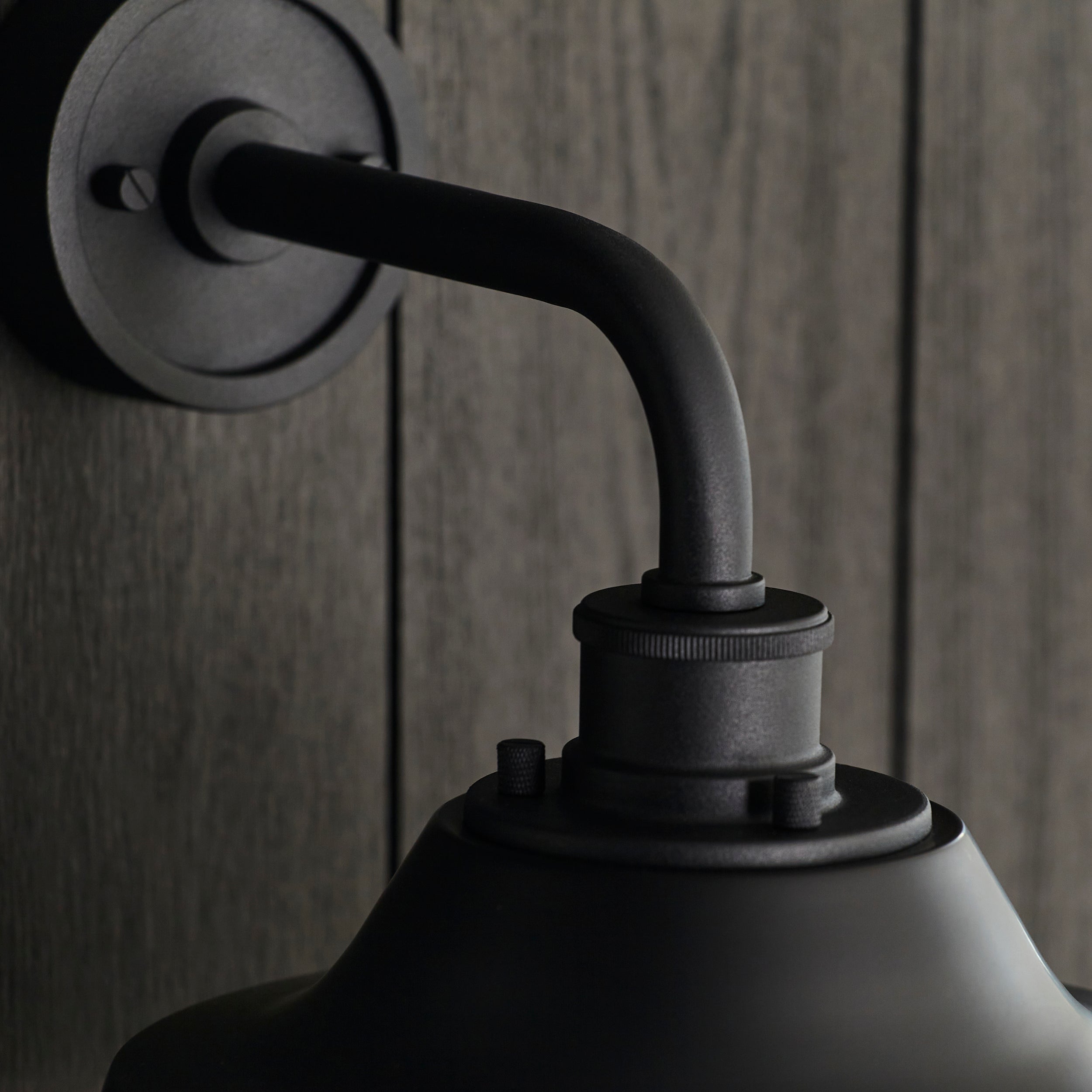 Astley Outdoor Wall Light - Matt Black