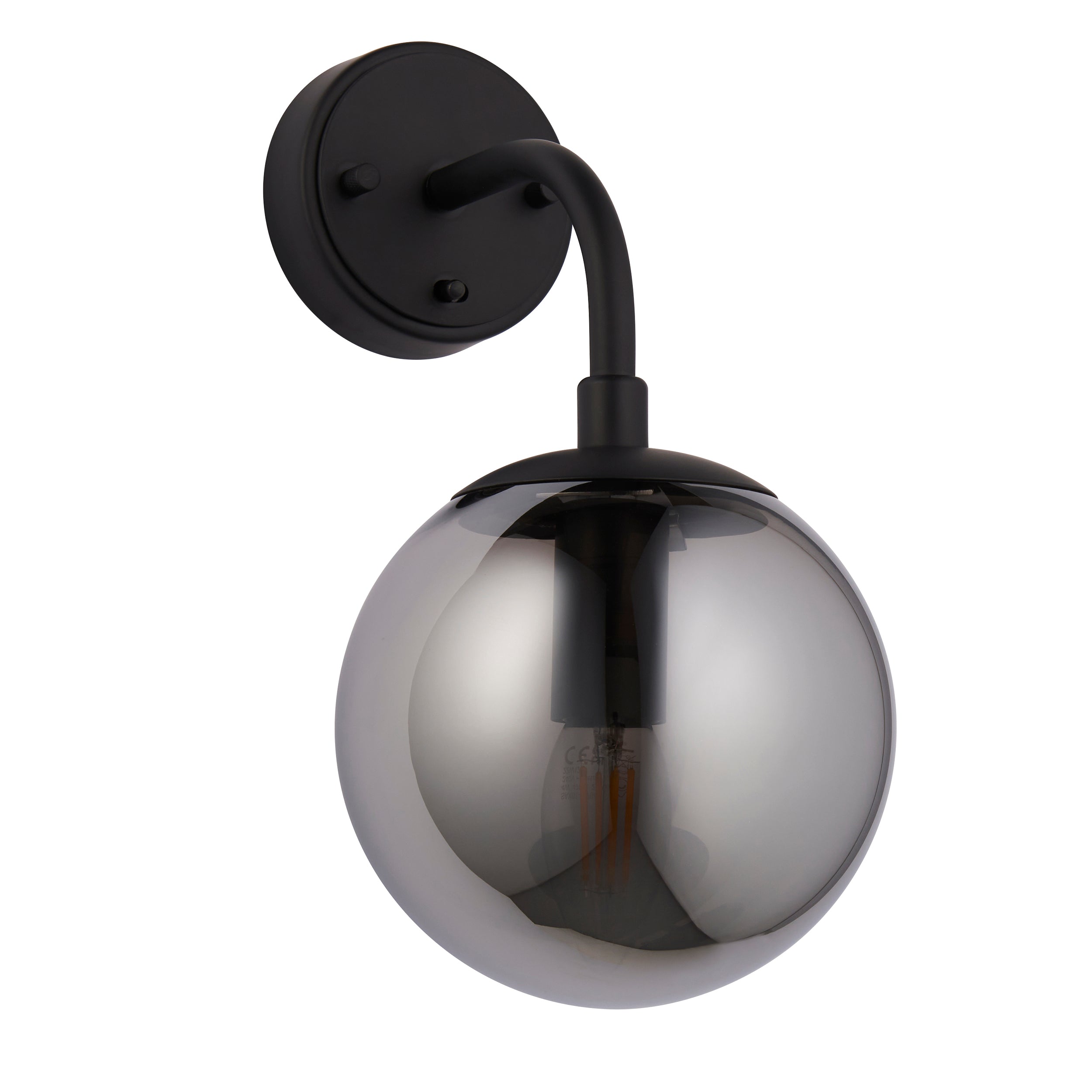 Halbrooke 1Lt Wall Light - Various Finishes