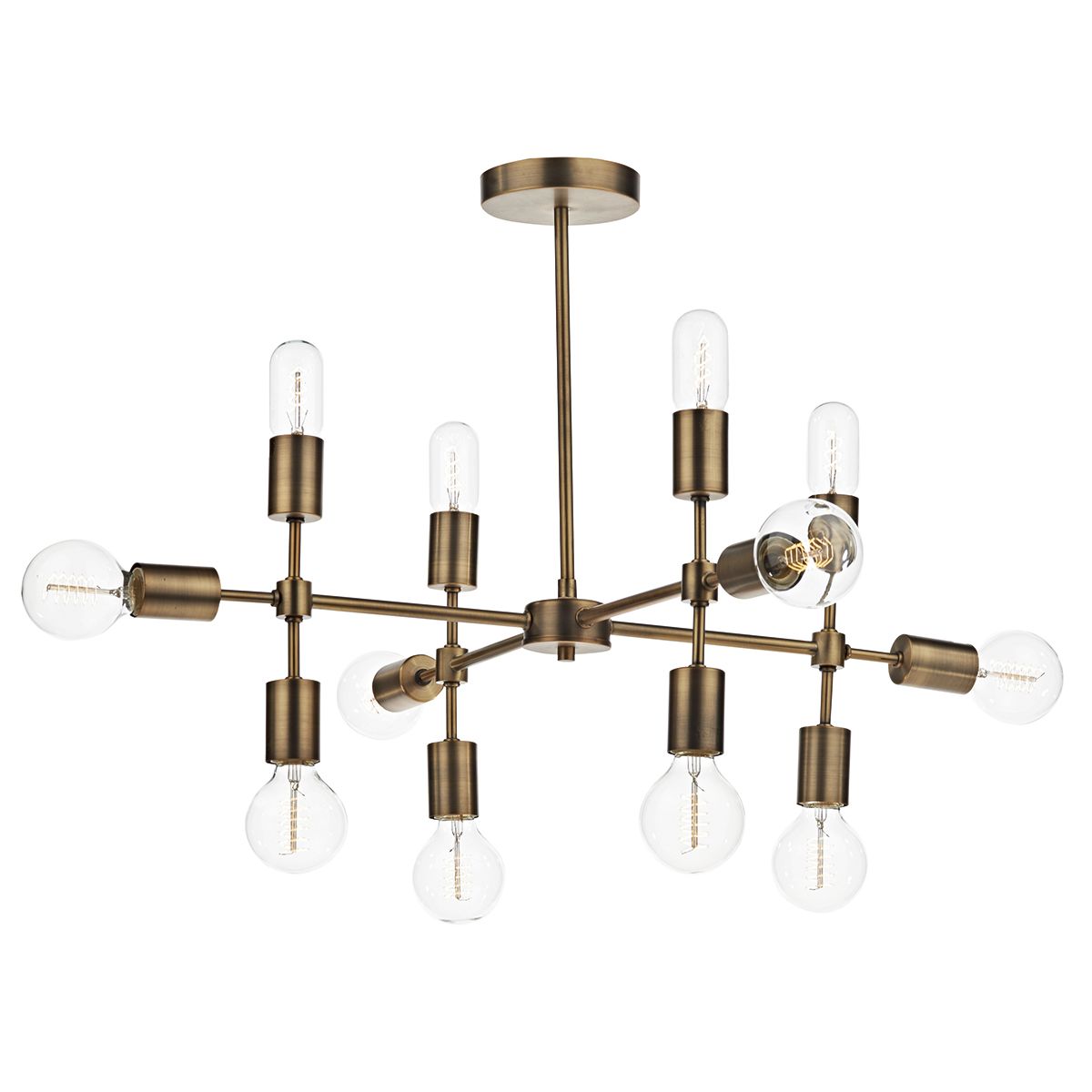 Code 12 Light Pendant- Old Gold