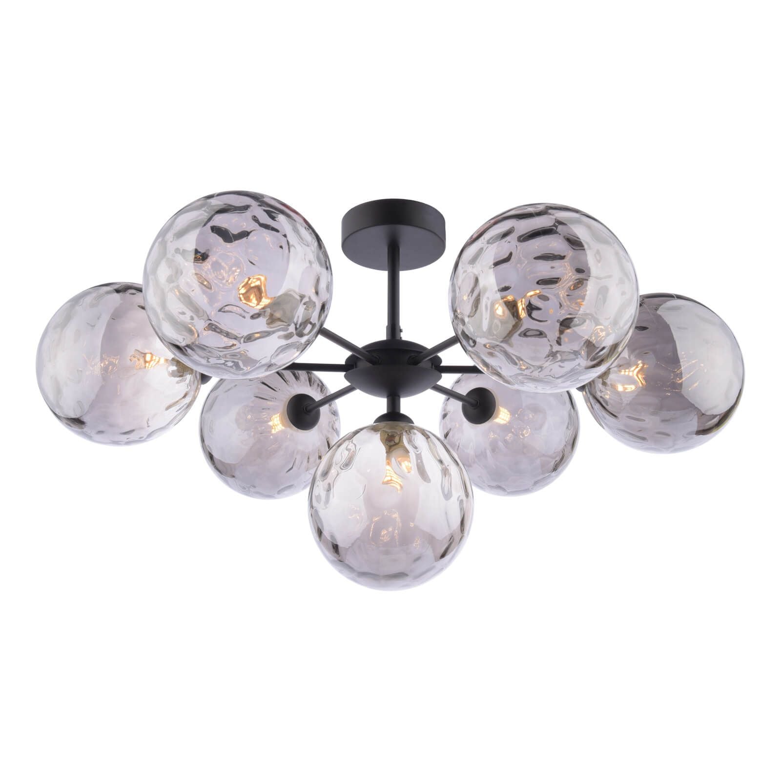 Cohen 7Lt Semi Flush - Various Colours