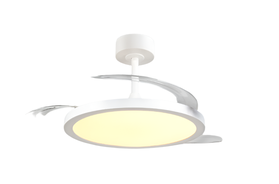 Kasfjord LED Dimmable Ceiling Fan w/ Remote Control