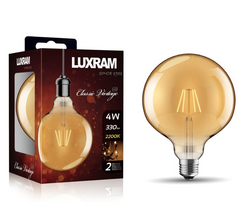 E27 Medium Decorative Amber Bulb