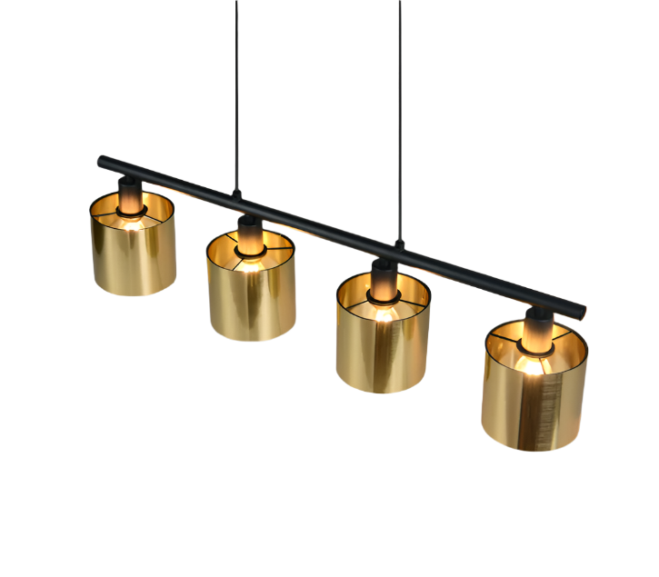 Jason 4Lt Kitchen Island Pendant - Gold/Bronze