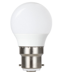 B22 Golf Ball Bulb / Warm White