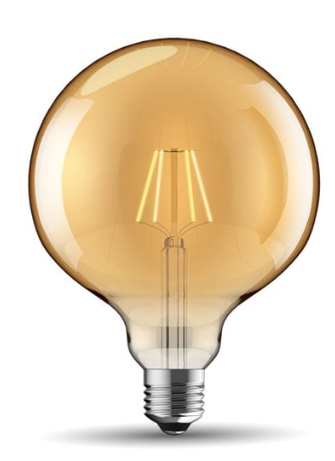E27 Medium Decorative Amber Bulb