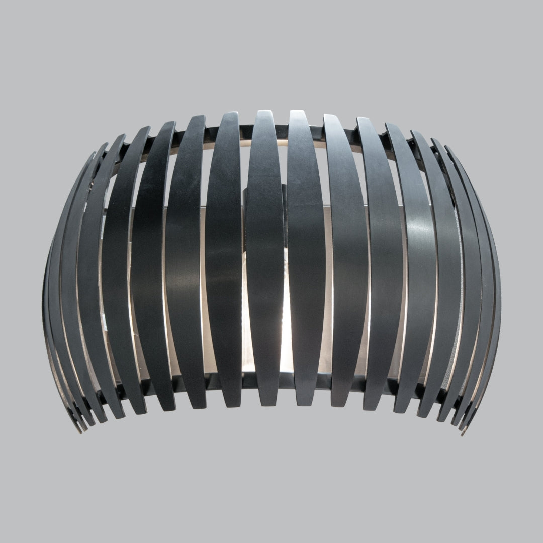 Castor Wall Light- Brass/ Gunmetal Finish