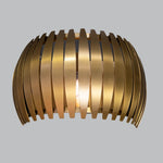 Castor Wall Light- Brass/ Gunmetal Finish