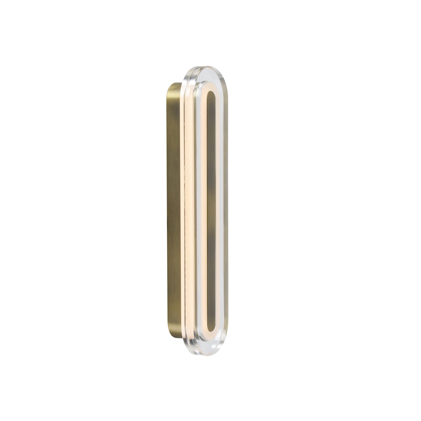 Cavara Wall light- Black/ Brass