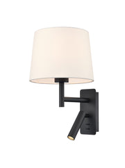 Castana Wall Light w/ Reader - Various Colours