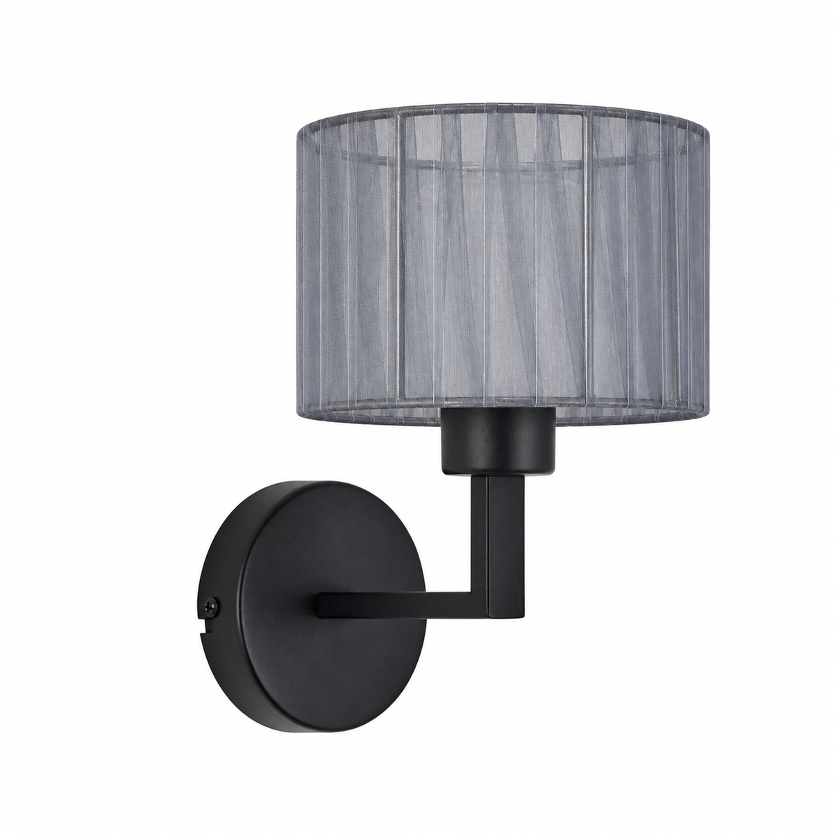 Clara 1Lt Round Base Wall Light- Various Finishes