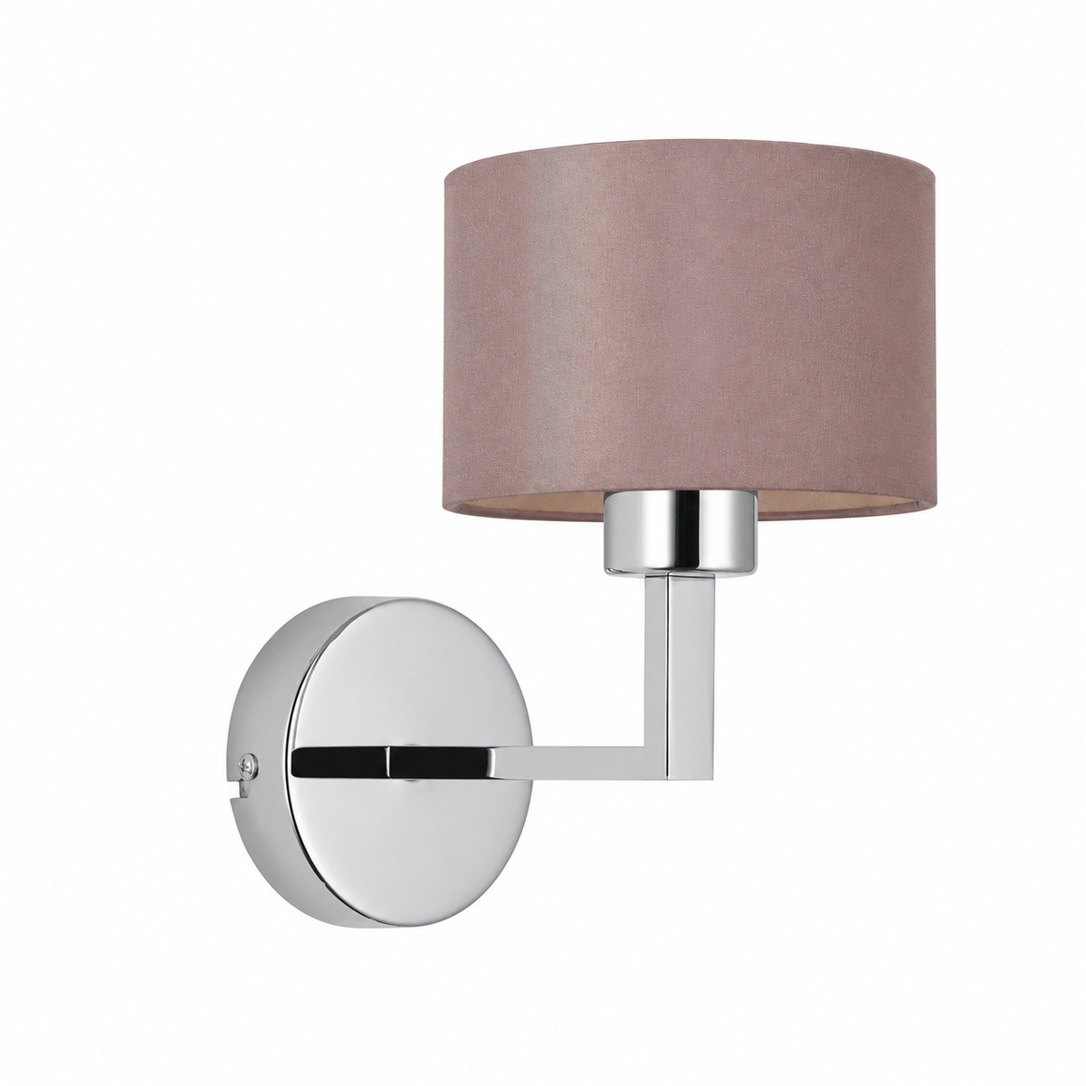 Clara 1Lt Round Base Wall Light- Various Finishes