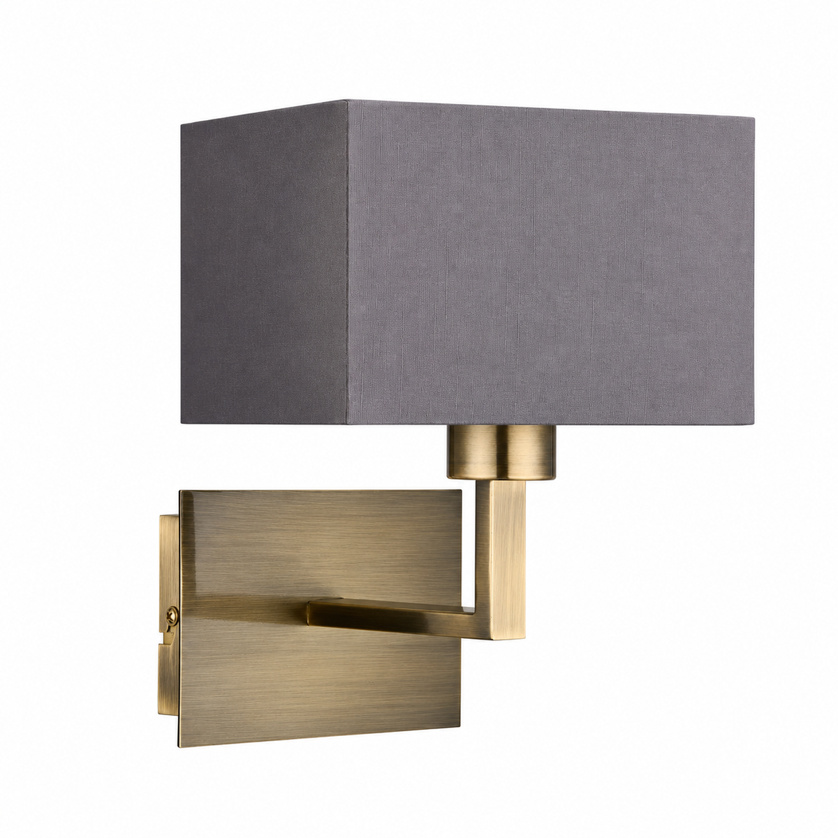 Clara 1lt Switched Wall Light- Various Finishes