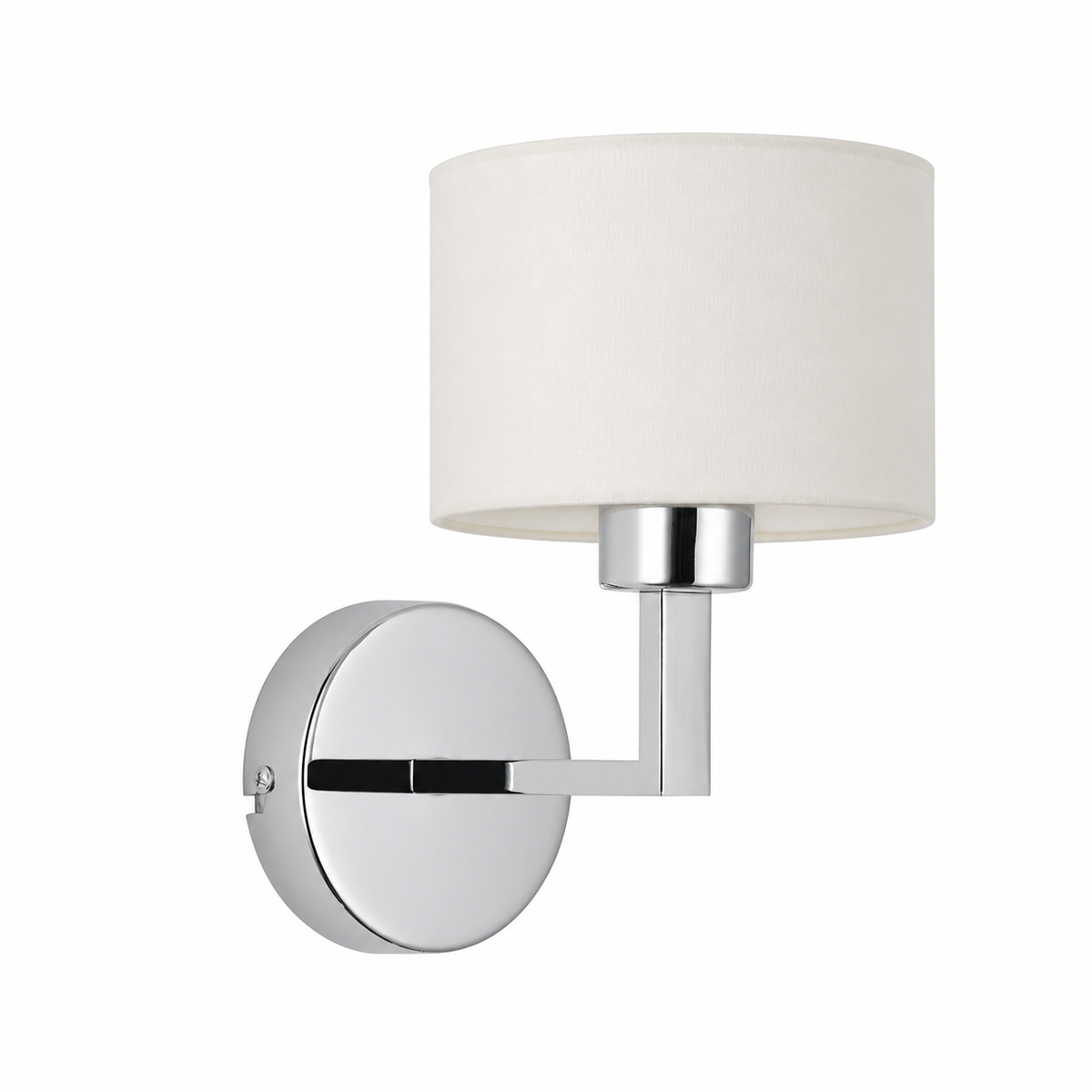 Clara 1Lt Round Base Wall Light- Various Finishes