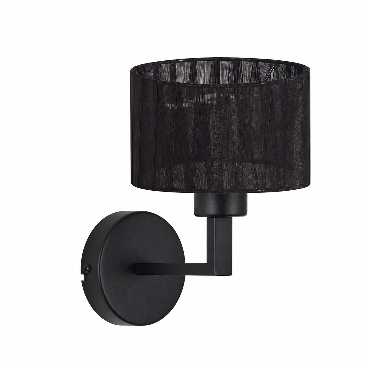Clara 1Lt Round Base Wall Light- Various Finishes