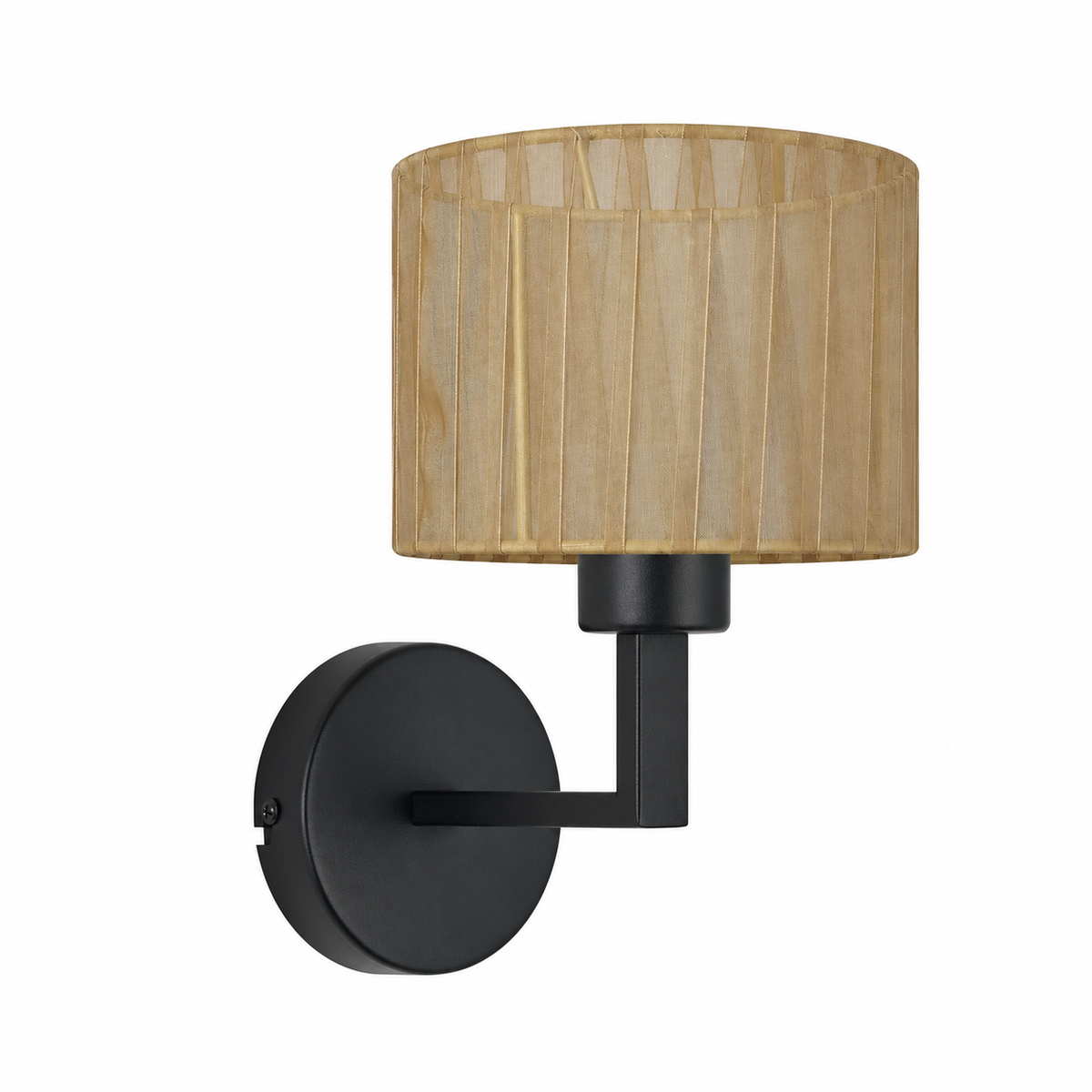 Clara 1Lt Round Base Wall Light- Various Finishes