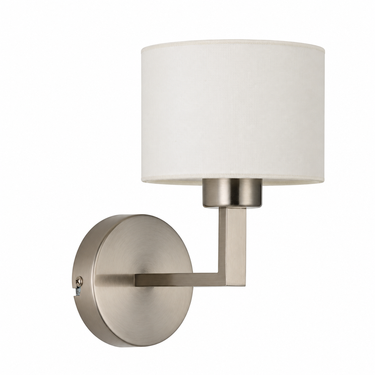 Clara 1Lt Round Base Wall Light- Various Finishes