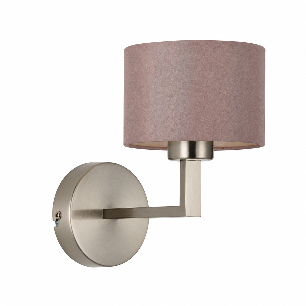 Clara 1Lt Round Base Wall Light- Various Finishes