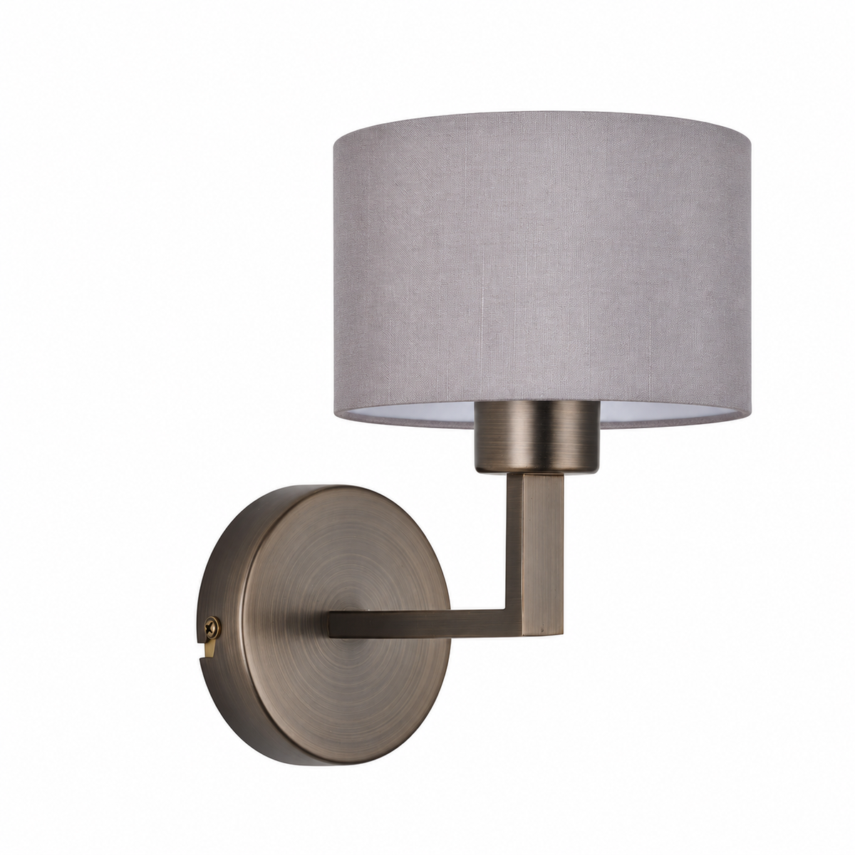 Clara 1Lt Round Base Wall Light- Various Finishes
