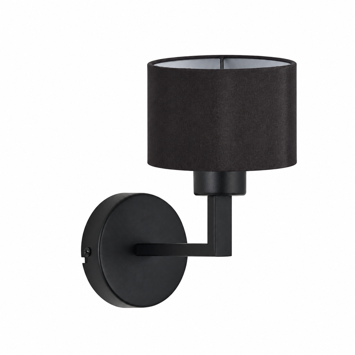 Clara 1Lt Round Base Wall Light- Various Finishes