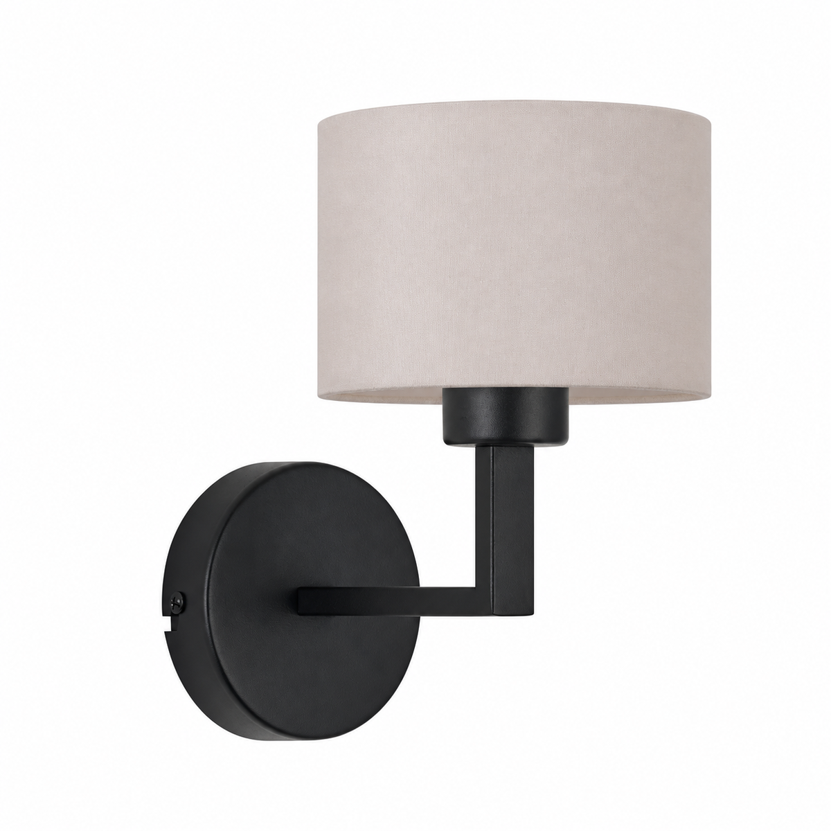Clara 1Lt Round Base Wall Light- Various Finishes