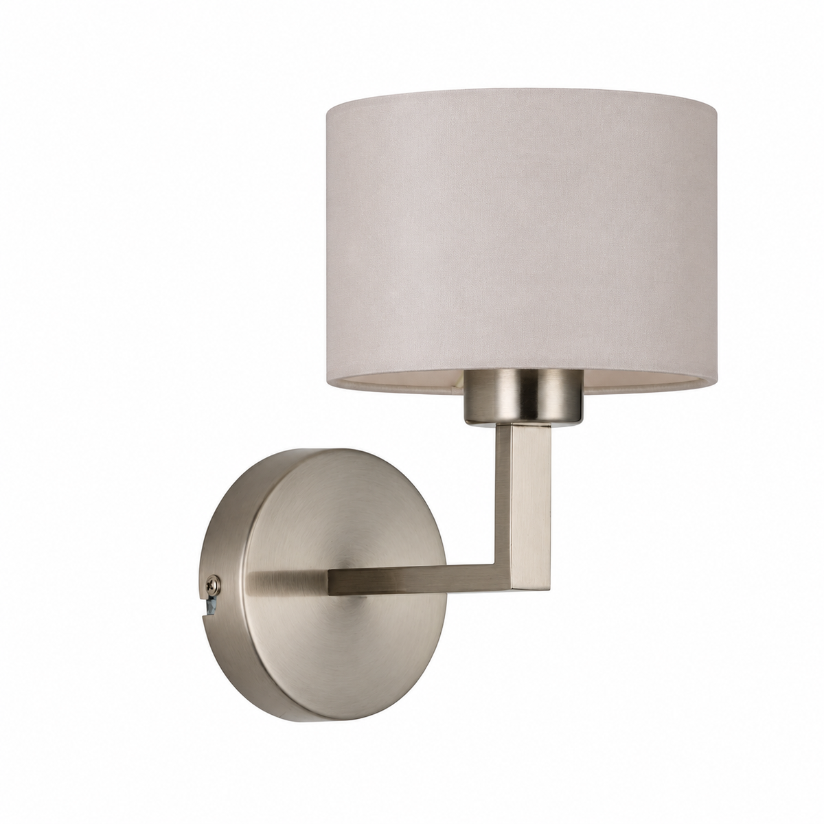 Clara 1Lt Round Base Wall Light- Various Finishes