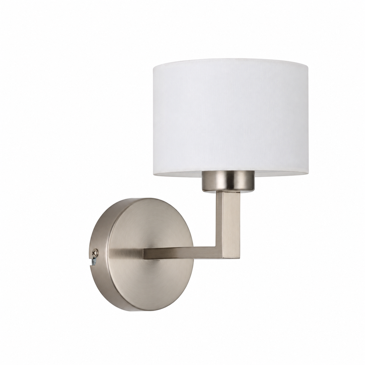 Clara 1Lt Round Base Wall Light- Various Finishes