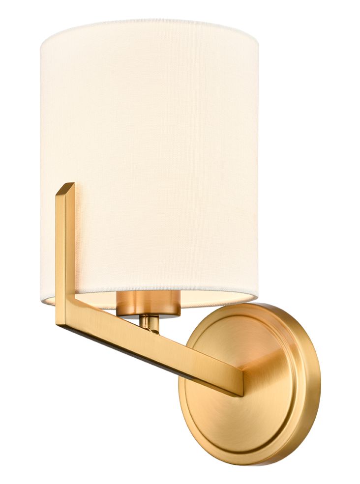 Sutton 1Lt Wall Light - Cream Finish